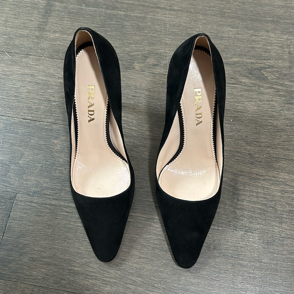 Prada Suede Pumps